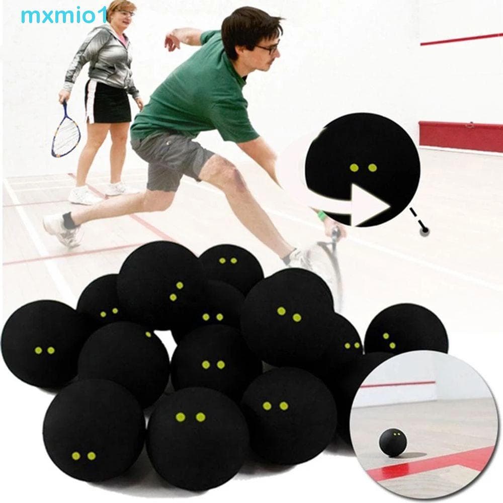 MXMIO1 Bola De Squash Competição Profissional Bolas De Borracha Para Ferramenta De Treinamento De Jogador Baixa Velocida