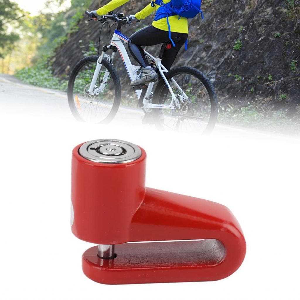 Bloqueio de freio a disco de alarme evita roubo de segurança de motocicleta para bicicletas