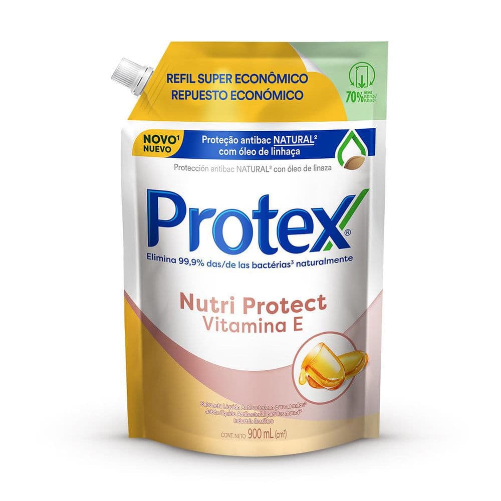 Sabonete Líquido Protex Nutri Protect Vitamina E 900ml