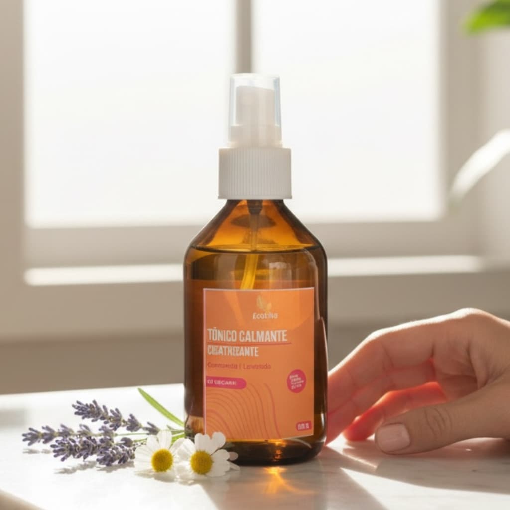 Tônico Calmante e Cicatrizante Camomila e Lavanda | Xô Secura!