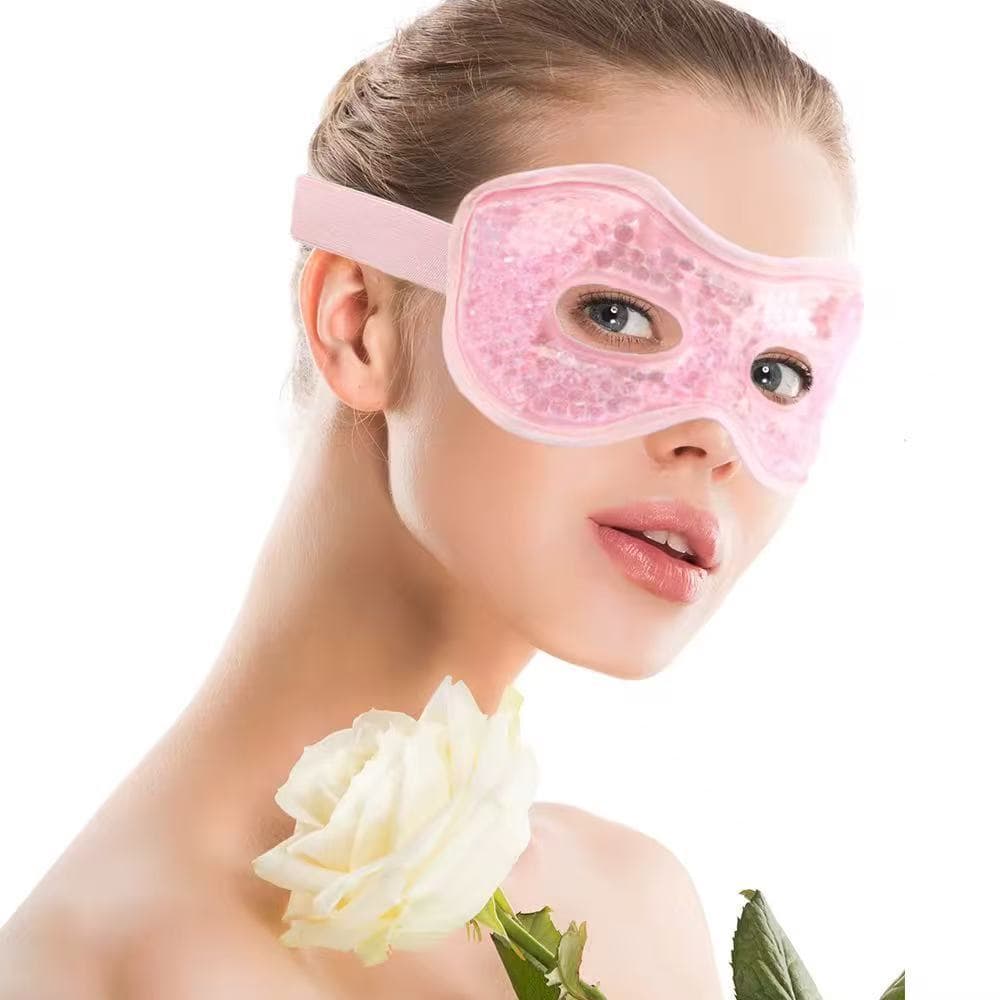 Máscara Gel Térmica Quente Frio Relaxamento Para os Olhos,Saco de Gelo, Aliviar a Fadiga dos Olhos-SMILE