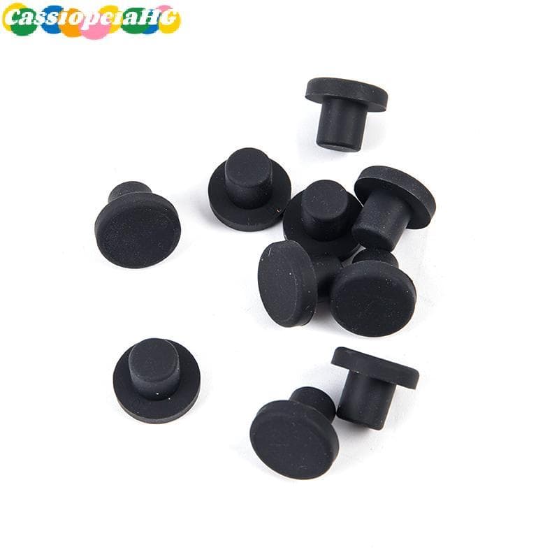 (Cassiopeiahg) 10 Peças Tampas De Furo De Borracha Sólida 3-12mm Plugues Vedação De Resistência A Altas Temperaturas Nov
