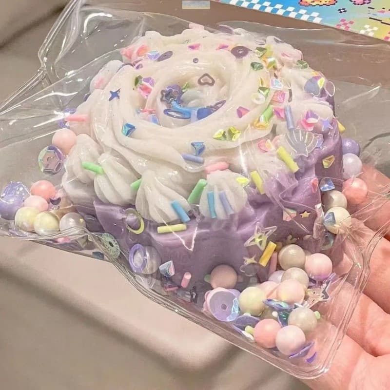 Taba Squishy Cake Donut Stress Relief Toy , Extra Grande Sensorial Fidget Toys Para Crianças Adultos Ansiedade Relaxamen