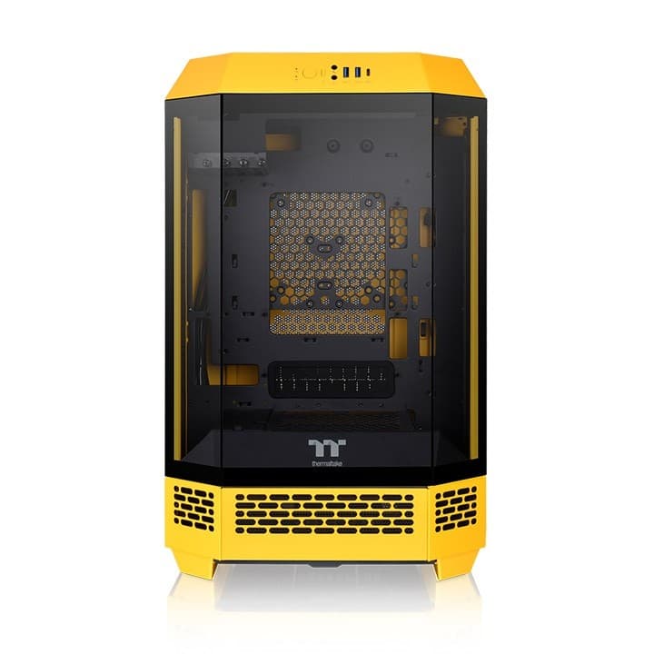 Gabinete Gamer Thermaltake The Tower 300, Micro-Tower, 2x Fans 140mm,Bumblebee - CA-1Y4-00S4WN-00