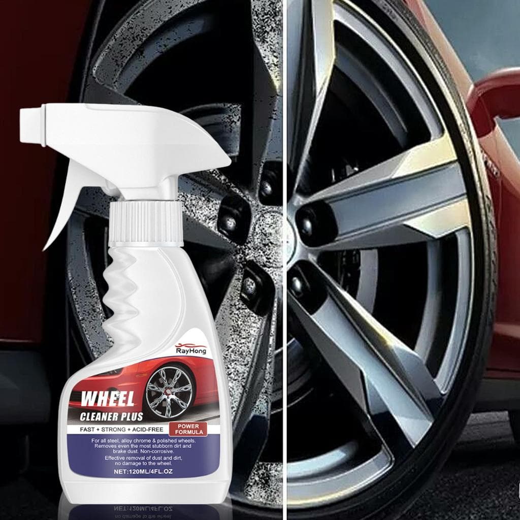 Spray De Limpeza De Rodas Para Jantes , Poderoso Removedor De Ferrugem De Pneus , 120ML , Aro De Pneu De Carro , teasobr