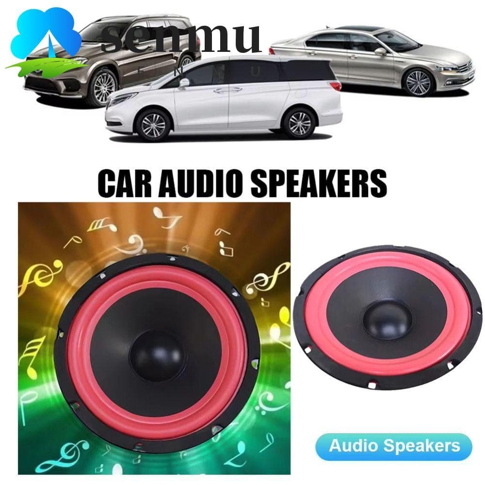 Alto-Falantes Para Carro SENMU , Subwoofer Coaxial De 4 Ohms , Woofer Portátil Durável , Falante De Gama Completa , Áudi