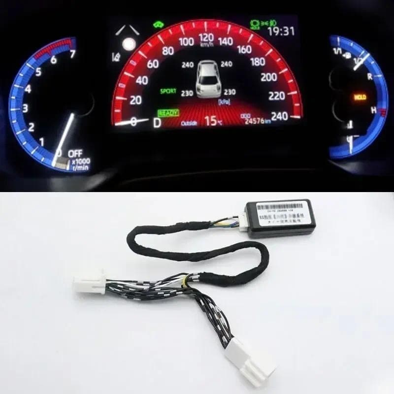 Carro TPMS Sistema De Exibição Monitoramento Pressão Dos Pneus Monitor Alarme Segurança Para Toyota Altis Corolla Cross 