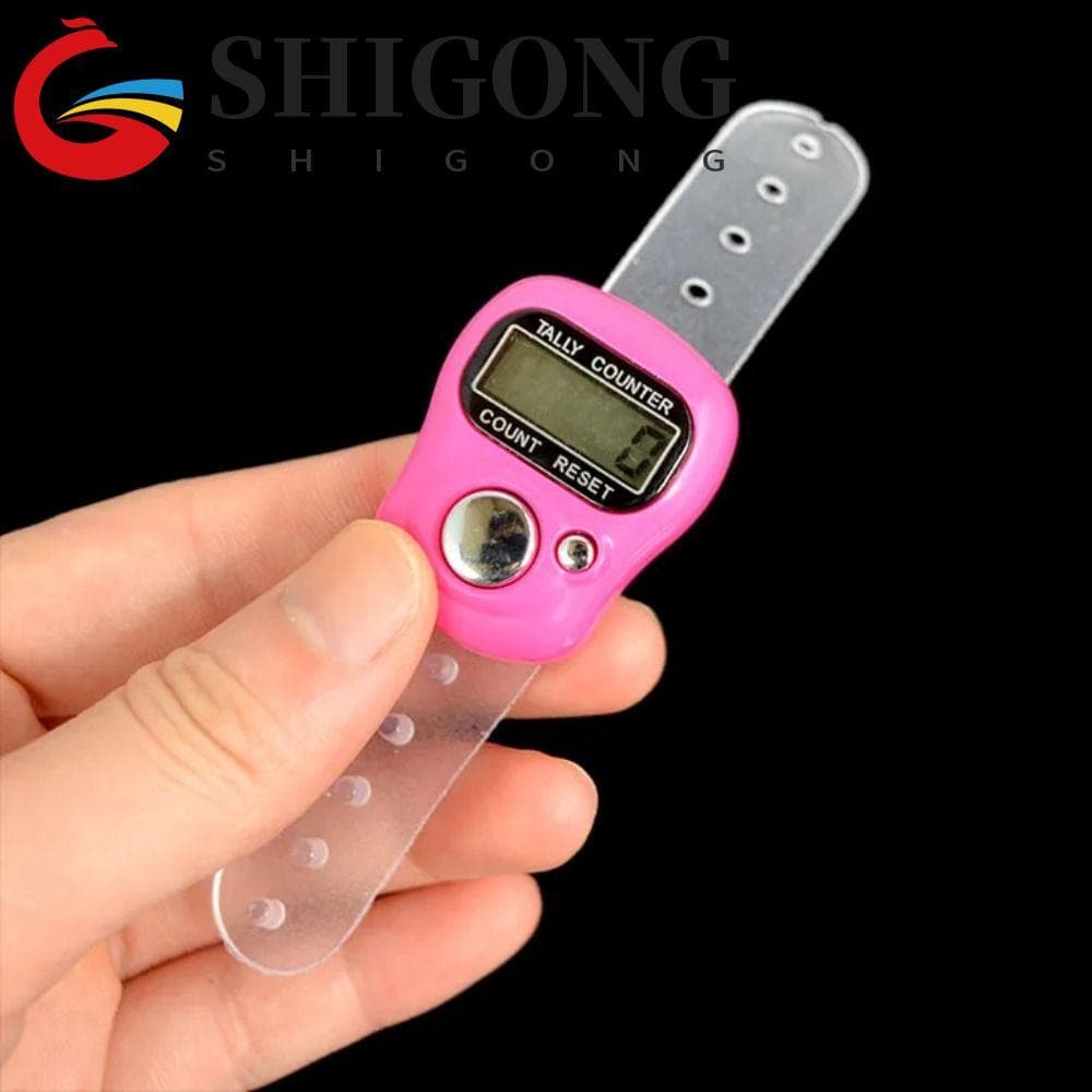 Contador De Linha De Tricô SHIGONG , Eletrônico Portátil De Anel De Dedo , Mini