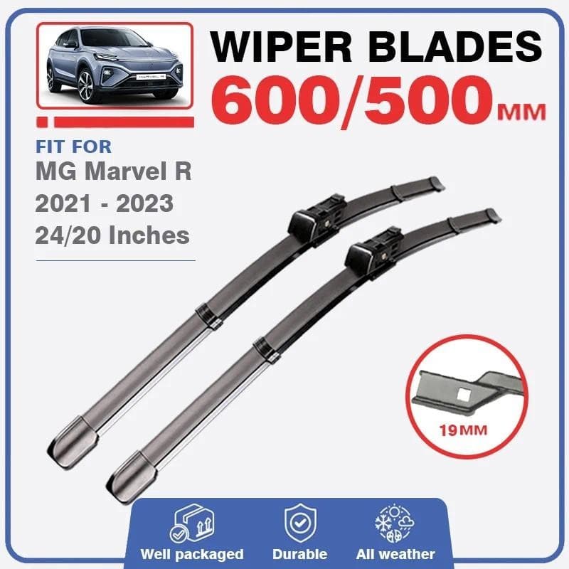 Conjunto De Lâminas De Limpador Dianteiro Para MG Marvel R 2021 2022 2023 Luxo Pára-Brisa Traseiro Escovas Acessórios Do