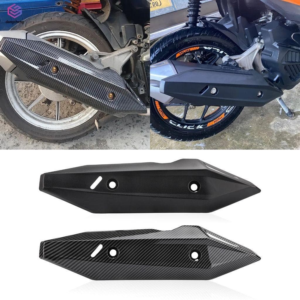 Tampa Do Tubo De Escape Da Motocicleta Com Proteção Térmica Para Click150i/125i