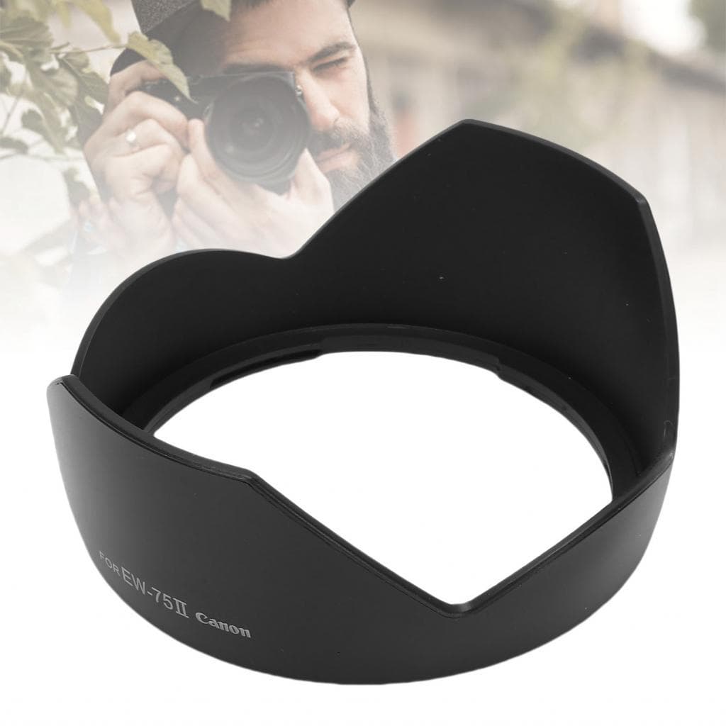 Capa de lente adequada para EF 20 a 35 mm F/2.8L reduz o brilho e bloqueia o excesso de sombra de luz solar com tampa