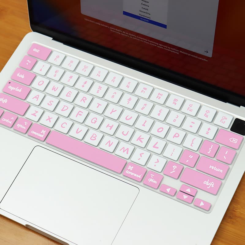 Capa De Teclado Transparente Para 2026 Apple lMacbook Neo A3404 MacBook Air 13.6 Polegadas M4 A3240 2025 M3 M2 Pro 13 " 