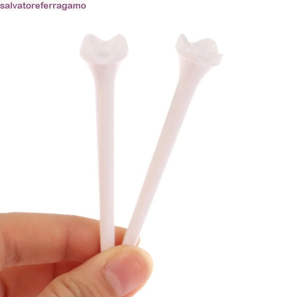 SALVATOREFERRAGAMO 50 Unidades/Conjunto De Comprimento Tee Profissional , Sistema De Substituição De 4 Garras Camisetas 