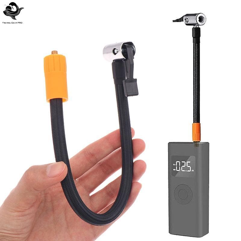 PFG 1 Peça Adaptador De Mangueira De Inflação De Rosca Fina 30CM Inflador De Ar De Pneu De Carro M6 Loing Air Chu Com Vá