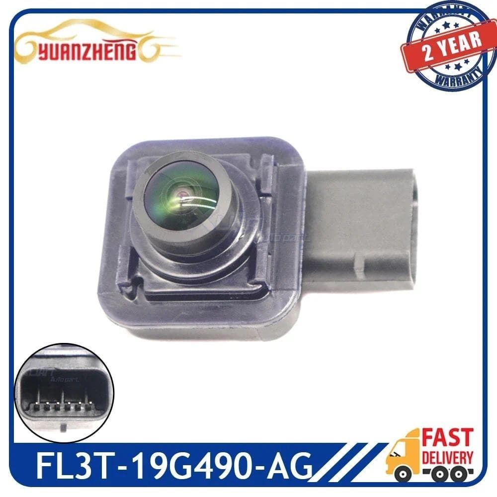 Câmera De Estacionamento Com Auxílio Para Visão Traseira , Assistência Reversa Ford F-150 F150 Captador 2015-2019 FL3T19