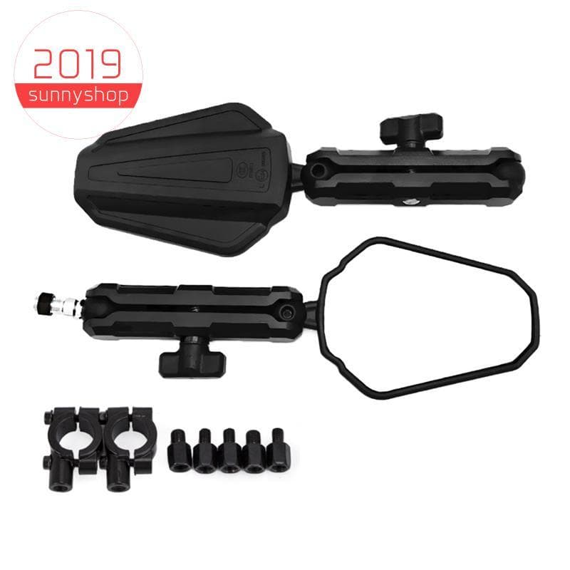 [Bestseller S] Espelho Retrovisor Dobrável Universal Para Motocicleta , Acessórios De Modificação De Off-Road ,