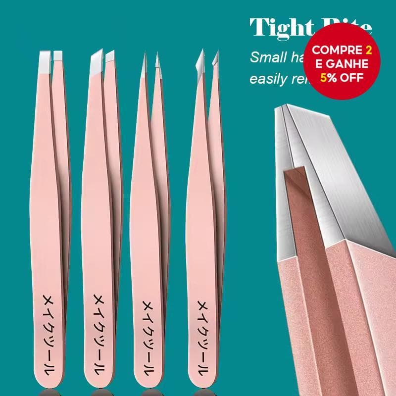 Aço Inoxidável Para Remoção Facial De Sobrancelhas , Detritos , Ponta Angular De Cravos , Sobrancelha , Pinça De Cílios 