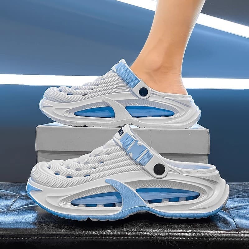 Sandálias Masculinas De Verão Ao Ar Livre Antiderrapantes Thi Bot Resistentes Desgaste Para Dirigir De Tamanco De Dois P