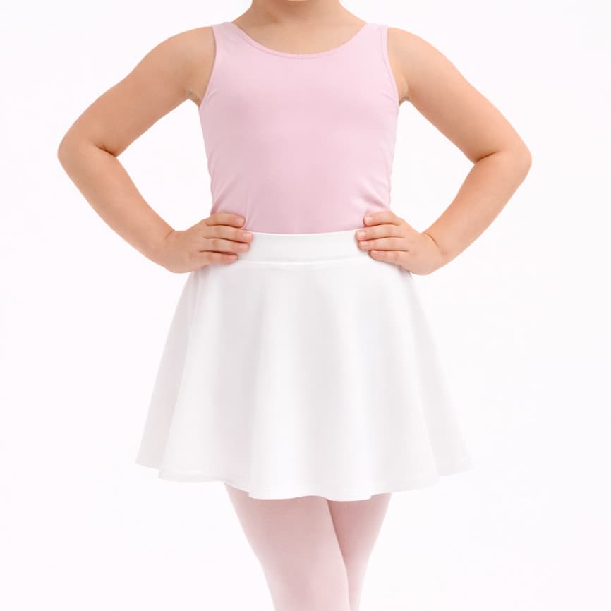 Saia ballet godê com Cós Adulto Infantil - Não é Transparente Bale