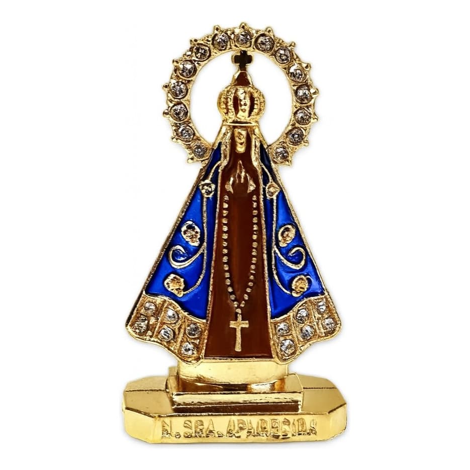 Santinha Imagem De Nossa Senhora Aparecida Painel De Carro