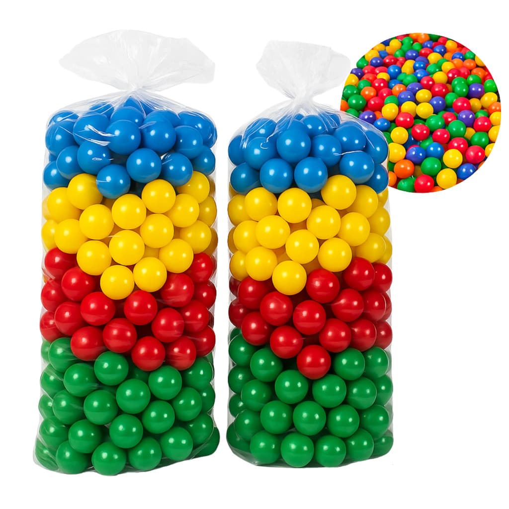 Bolinhas Para Piscina Kit 25/50/100/200 Unidades Coloridas Não Amassam Infantil Crianças Brincadeira Festa Aniversário 7