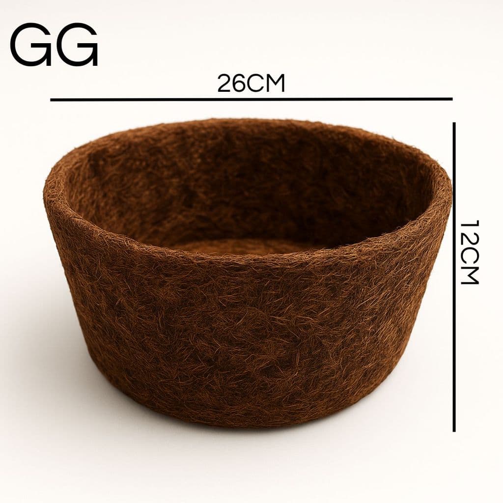 Vaso de Fibra de Coco Modelo Xaxim P, M, G e GG