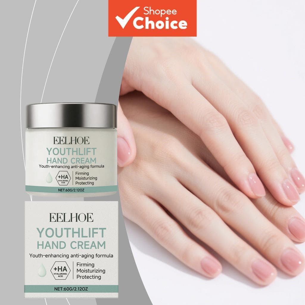  Creme Antienvelhecimento para Mãos com Ácido Hialurônico e Alantoína 60g