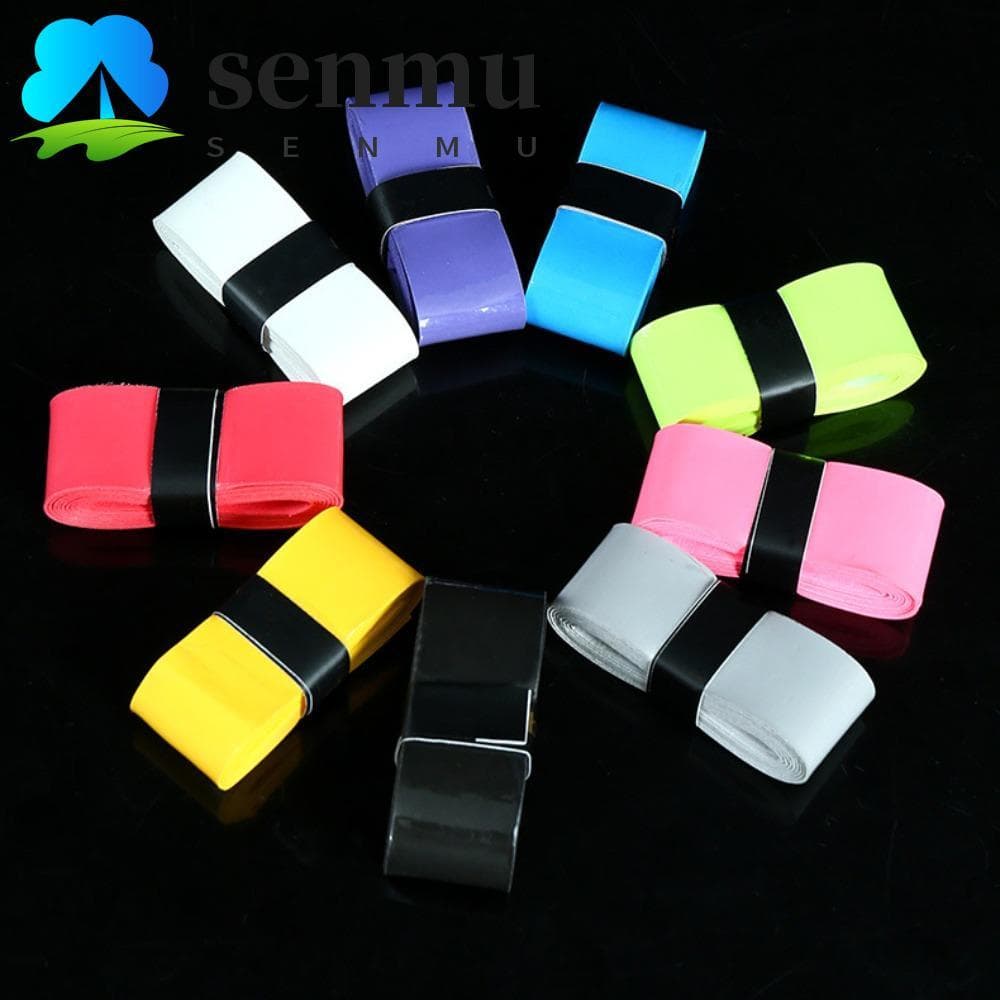 SENMU Varas De Pesca Esportivas , Faixa De Suor , Fita Antiderrapante , Raquete De Tênis Pegajosa Sobre Aderência