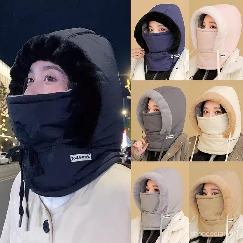 Nova Balaclava Tempo Frio À Prova De Vento Viseira De Esqui Inverno Respirável Rosto Aquecedor Térmico Ciclismo R9