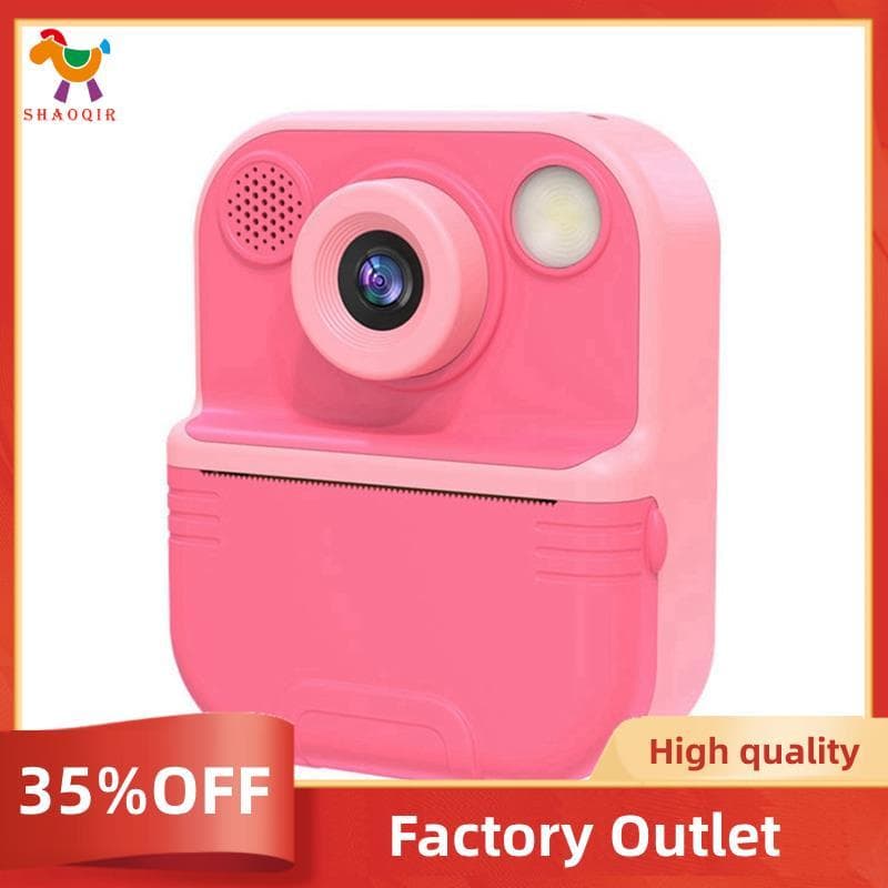 HD 1080P Crianças Mini Câmera Digital De Impressão Instantânea Presente De Aniversário E Feriado Para Fotografia Diverti