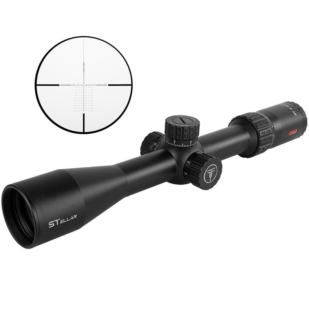 Luneta de Precisão T-Eagle Stellar 4-16X44 FFP Tubo 30mm