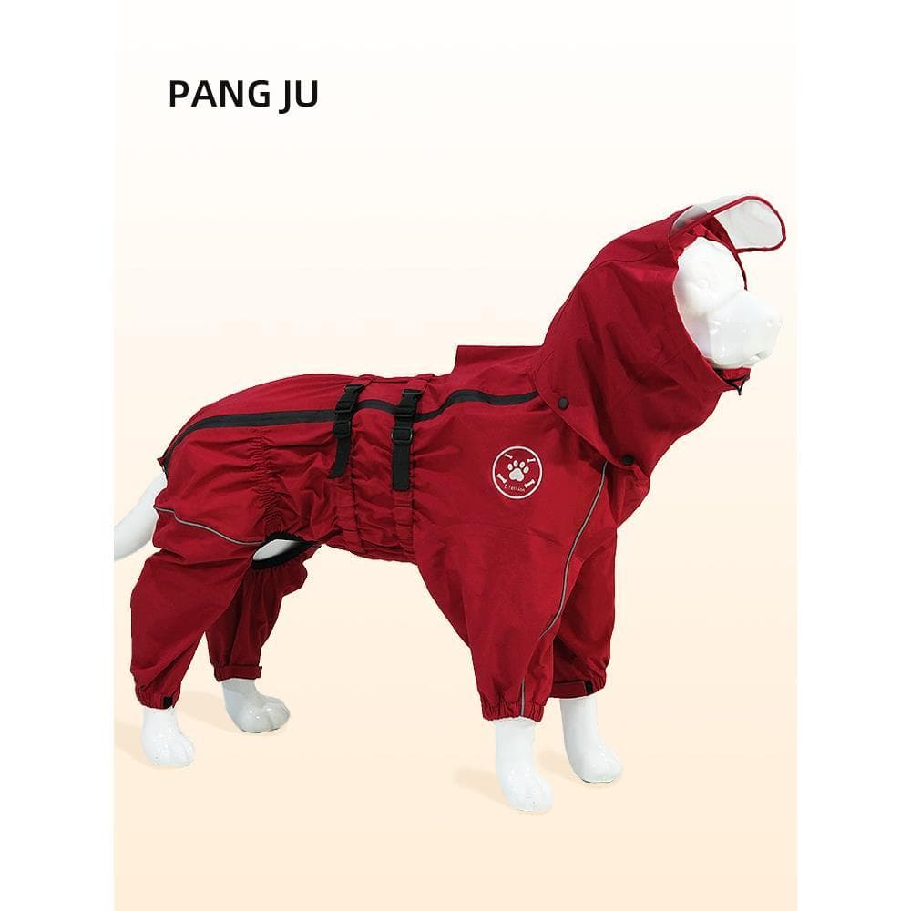 Jaqueta para cachorro grande, quatro pernas, capa de chuva com tudo incluído, cachorro grande, Golden Retriever, Poncho 