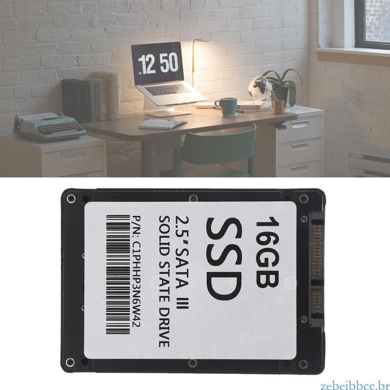 zebeibbcbr 2 5in SSD 16G Disco Rígido Interno Sata3 III Unidade Estado Sólido Para Laptop E Desktop