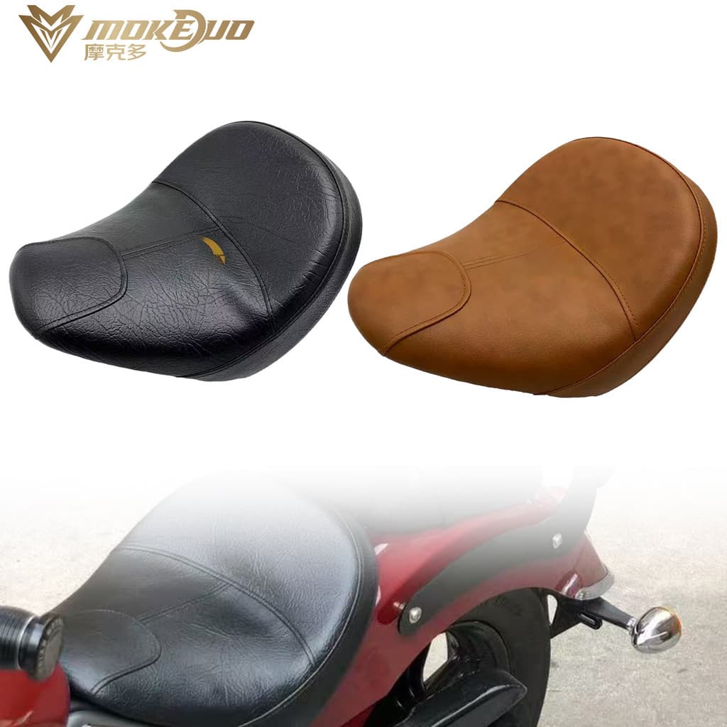 Almofada dianteira modificada para motorista, adequada para escoteiro indiano, longa distância, confortável, almofada tr