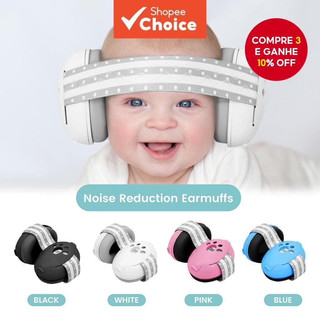Protetores De Orelha Para Crianças , Faixa De Cabeça Ajustável De Segurança Bebês , Uso Diário E Sono , Proteção Auditiv