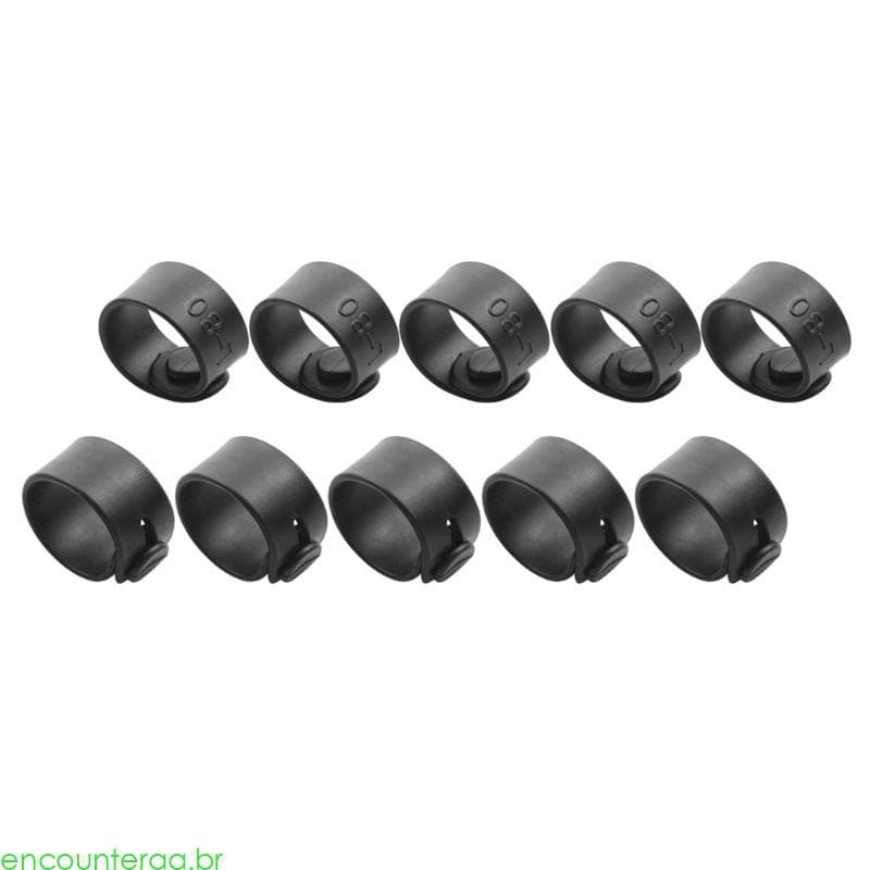 Encountera Abraçadeiras Liberáveis Borracha Fixa Abraçadeira Reutilizável Para Linha Moto