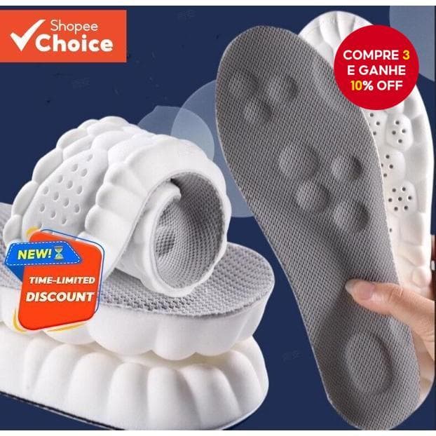 Palmilhas Ortopédicas De Látex , Suporte De Arco , Anti Odor , Almofada Respirável , Inserções De Sapato Para O Dia Todo