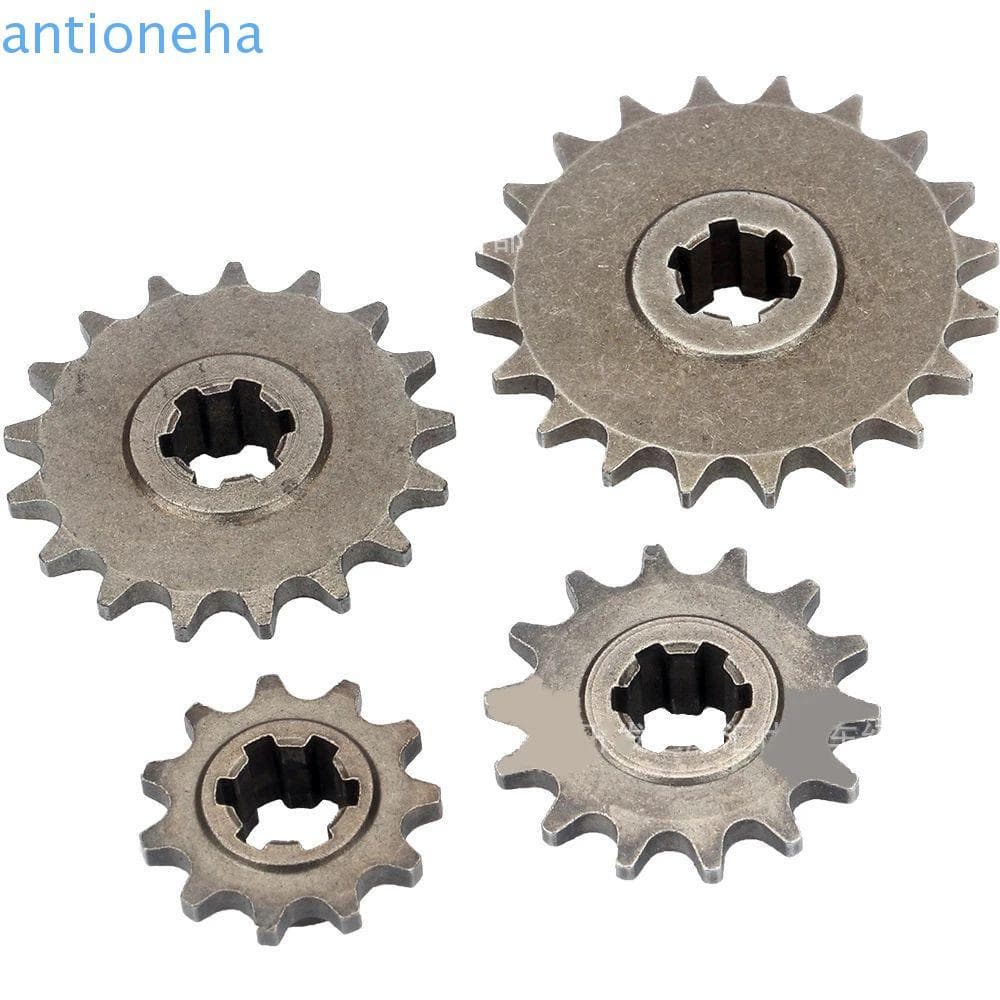 ANTIONEHA Corrente De Motocicleta Roda Dentada De Metal 8mm T8F Caixa De Engrenagens Dianteira Bicicleta Da Sujeira Para