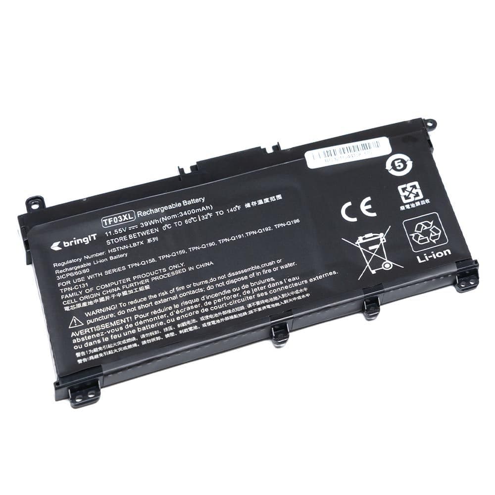 Bateria para Notebook Hp Part Number TF03XL 11.55 V