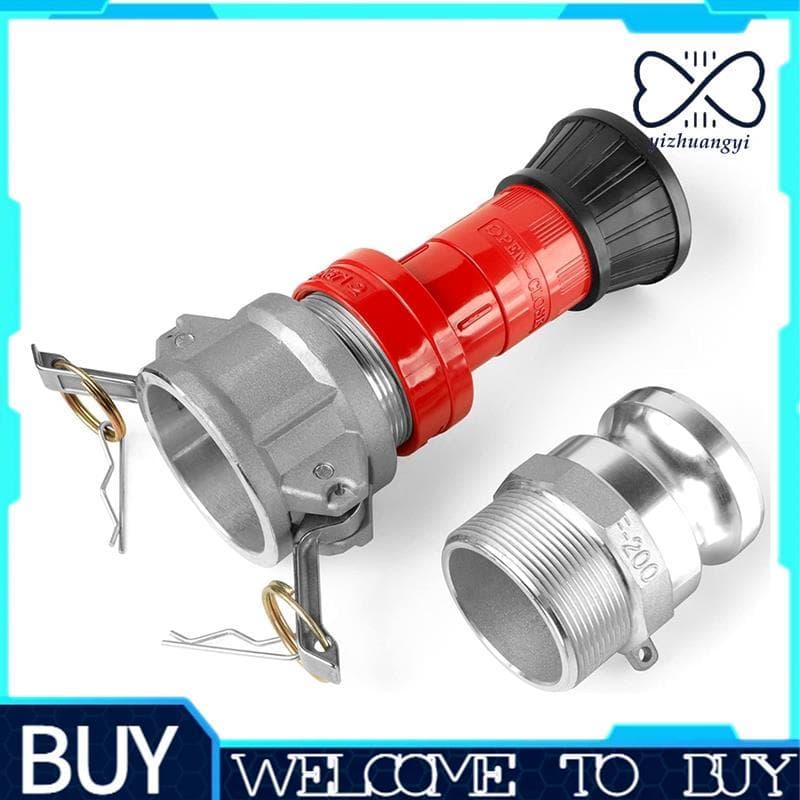 Bocal De Mangueira De Fogo , Nevoeiro Constante Industrial Resistente De 2 Polegadas NPSH Com Acoplamento De Encaixe Cam