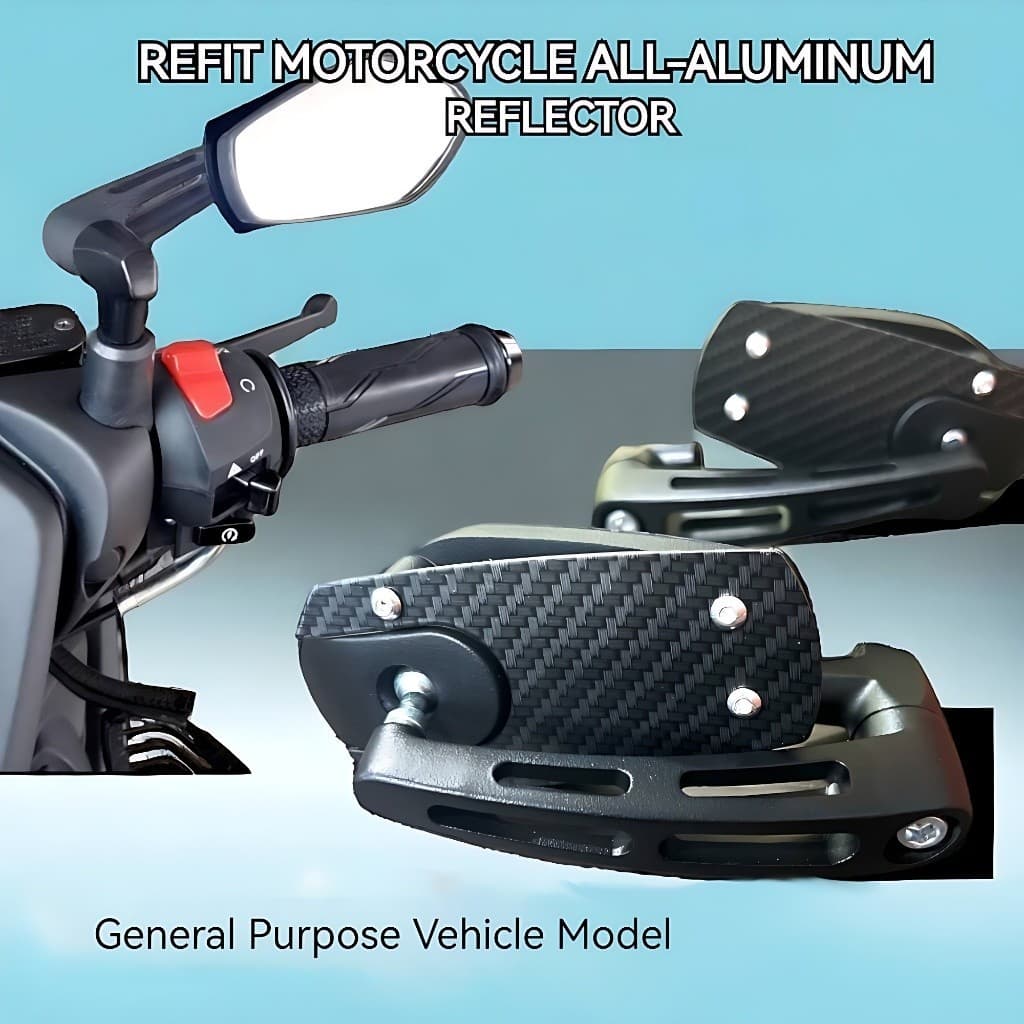 Espelho Retrovisor Para Motocicleta Em Liga Universal Veículo Elétrico Refletor De Lateral VARIO Y15 Y16 NVX DASH WAVE .