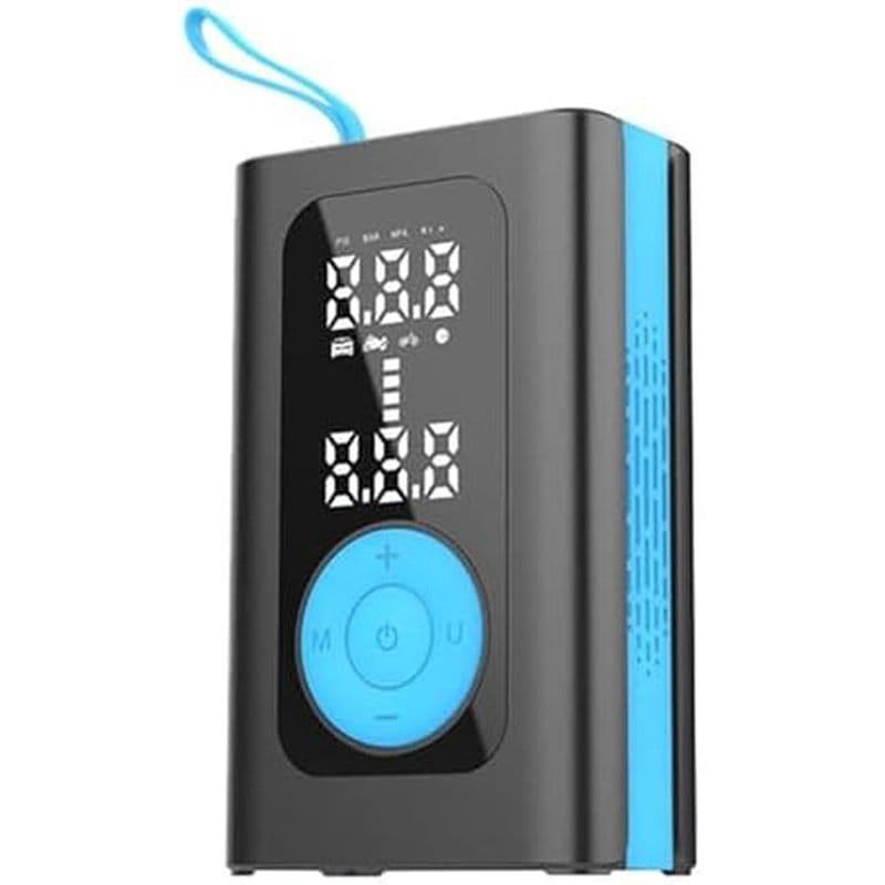 Bomba De Ar Portátil Para Inflar Pneus 150PSI , Compressor Mais Rápido 3X Com Bateria De 4000mAh & amp ; Tipo C , Medido