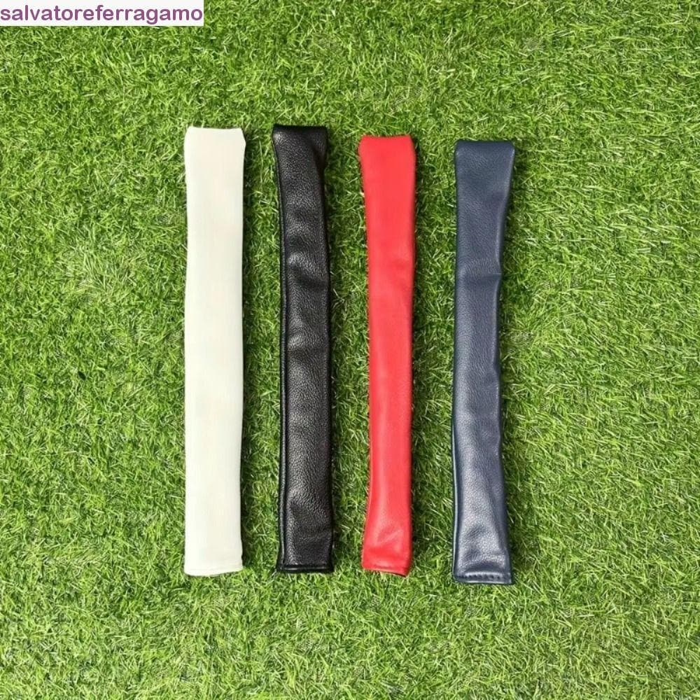 Capa Para Bastão De Alinhamento De Golfe SALVATOREFERRAGAMO , Protetora Taco Preta/Branca/Bege