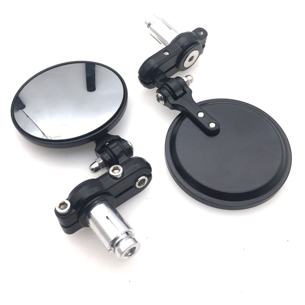 Espelho retrovisor dobrável modificado para motocicleta retrô MSX125 Little Monster Calf No. 9 espelhos de guiador