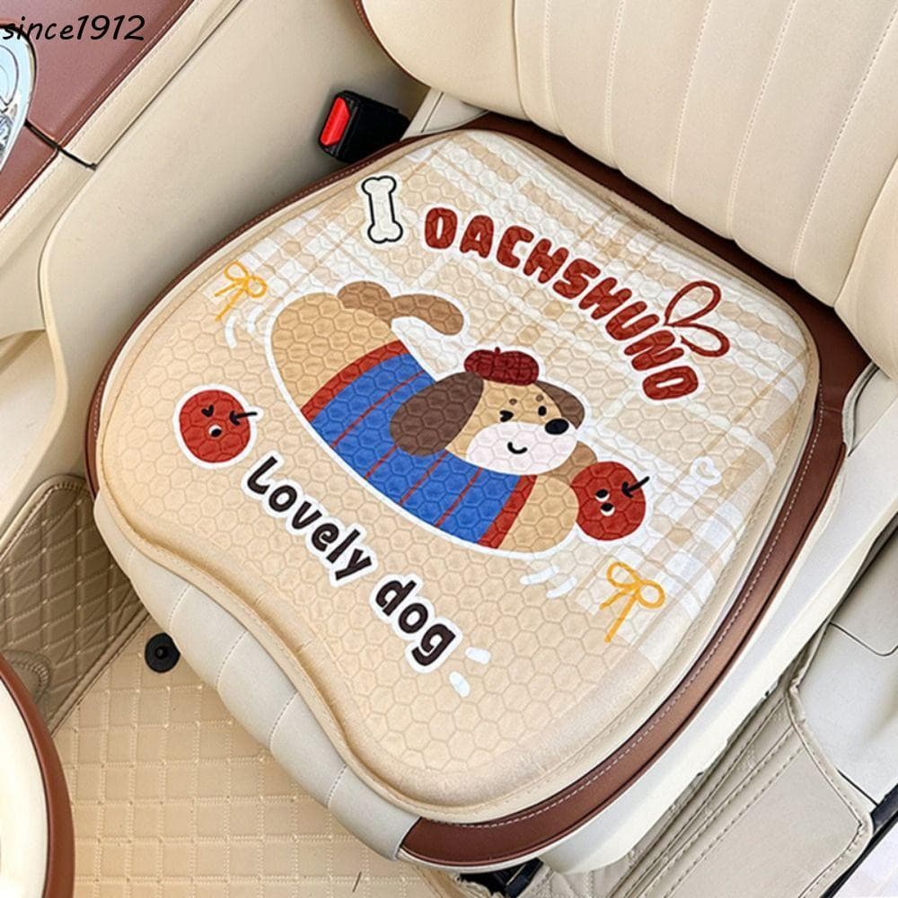 Desde Capa De Assento De Carro , Almofada Criativa Antiderrapante Resfriamento De Cadeira Confortável Respirável E Fofa