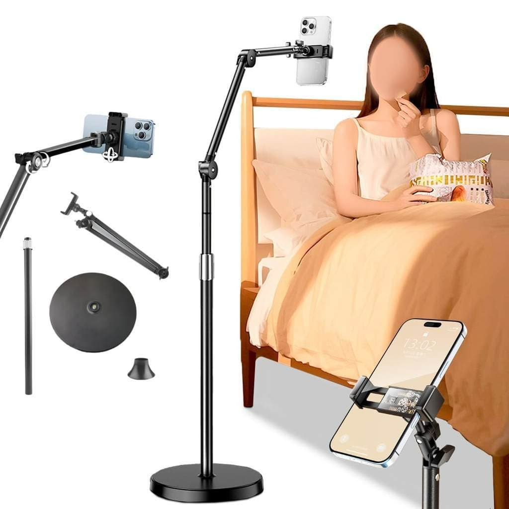 Tripé Suporte Universal para Celular Articulado 360° Altura Ajustável até 170cm