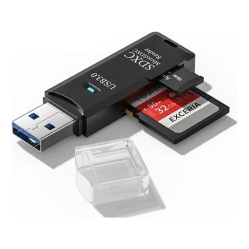 Leitor De Cartão Usb 3.0 Adaptador Micro Sd/sdxc 5gbps