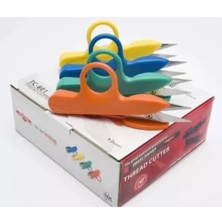 KIT 12 Tesoura Pic para Arremate de Linha ou Costura com dedo