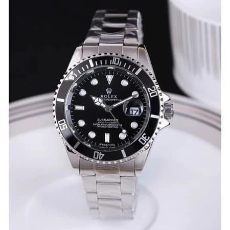 Relógio Masculino Submariner Inoxidavel Elegante Pulseira Aço Com Caixa