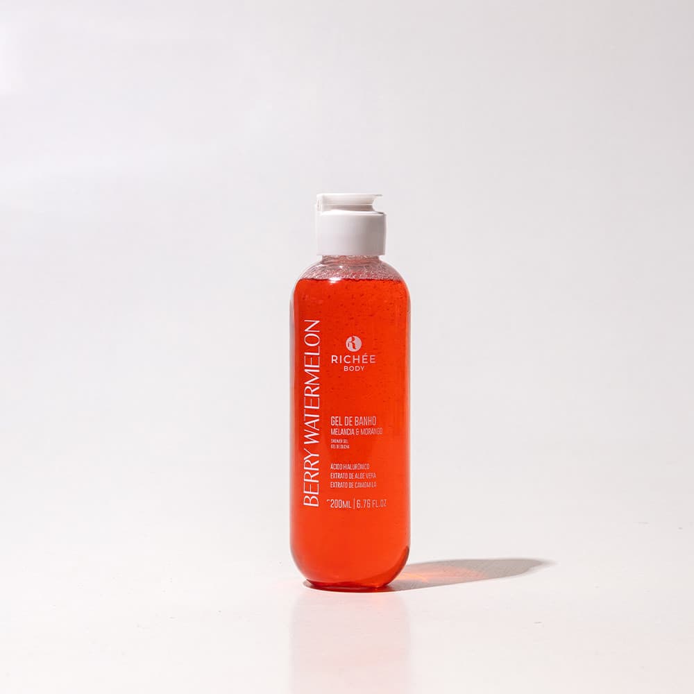 Gel de Banho Morango e Melancia 200ml - Richée Body